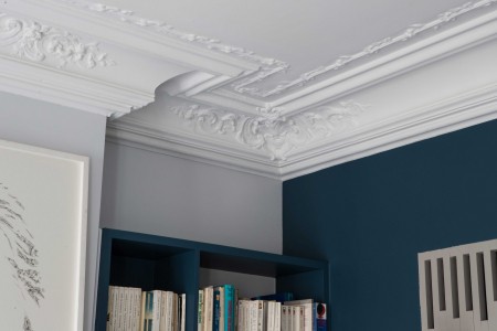Peinture intérieure blanche pour murs et plafonds